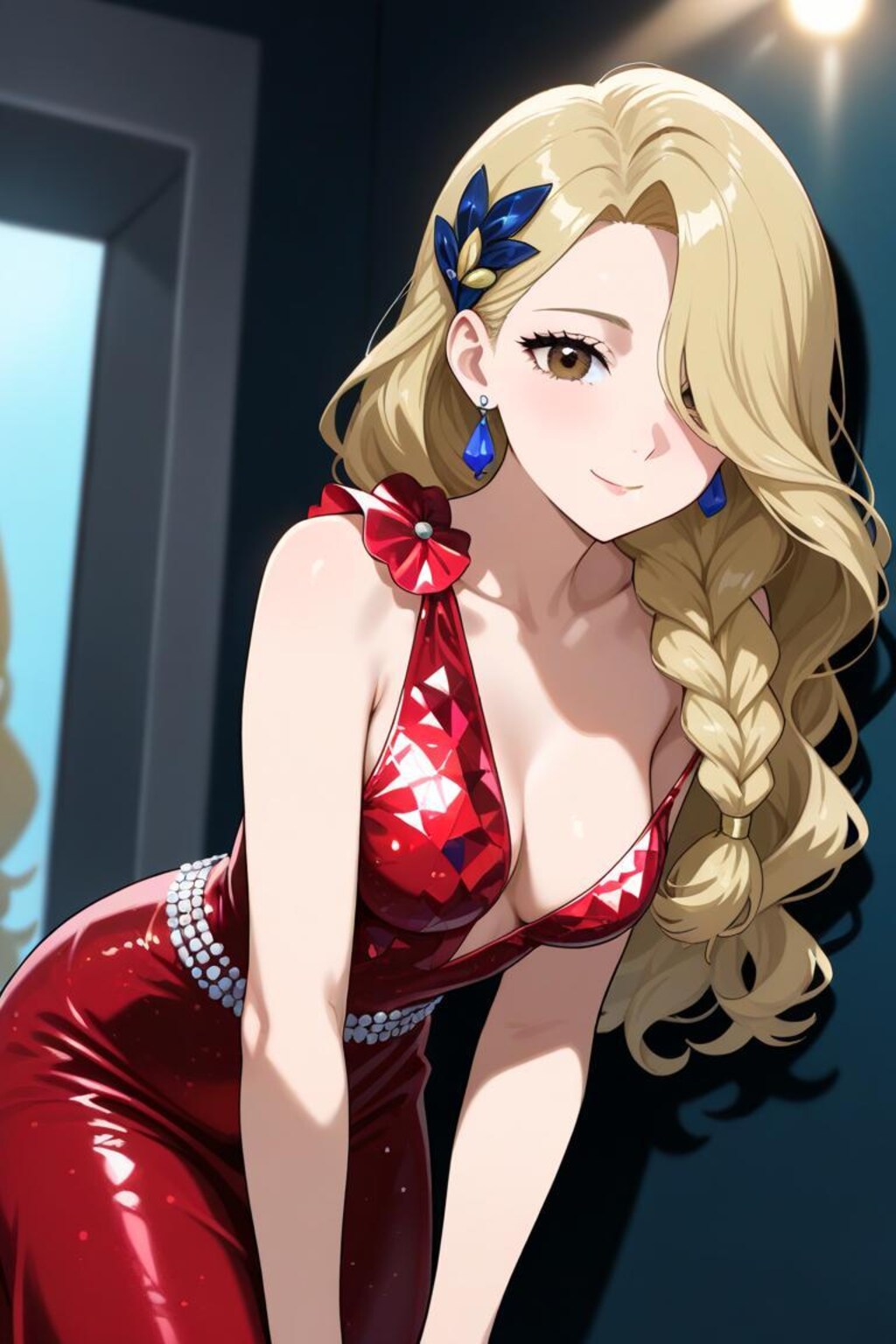 スパンコールドレス