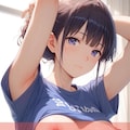 Tシャツからポロリ 5枚目