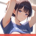 Tシャツからポロリ 2枚目
