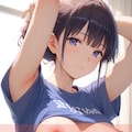 Tシャツからポロリ 6枚目