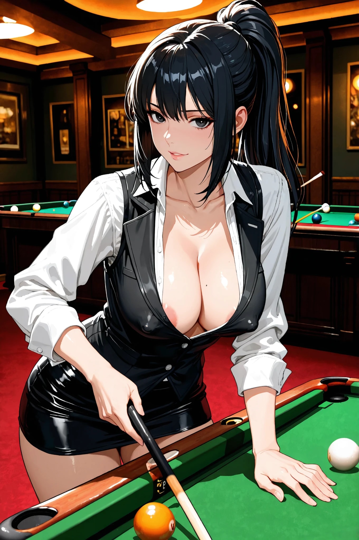 あたいを懸けて勝負？面白い❤