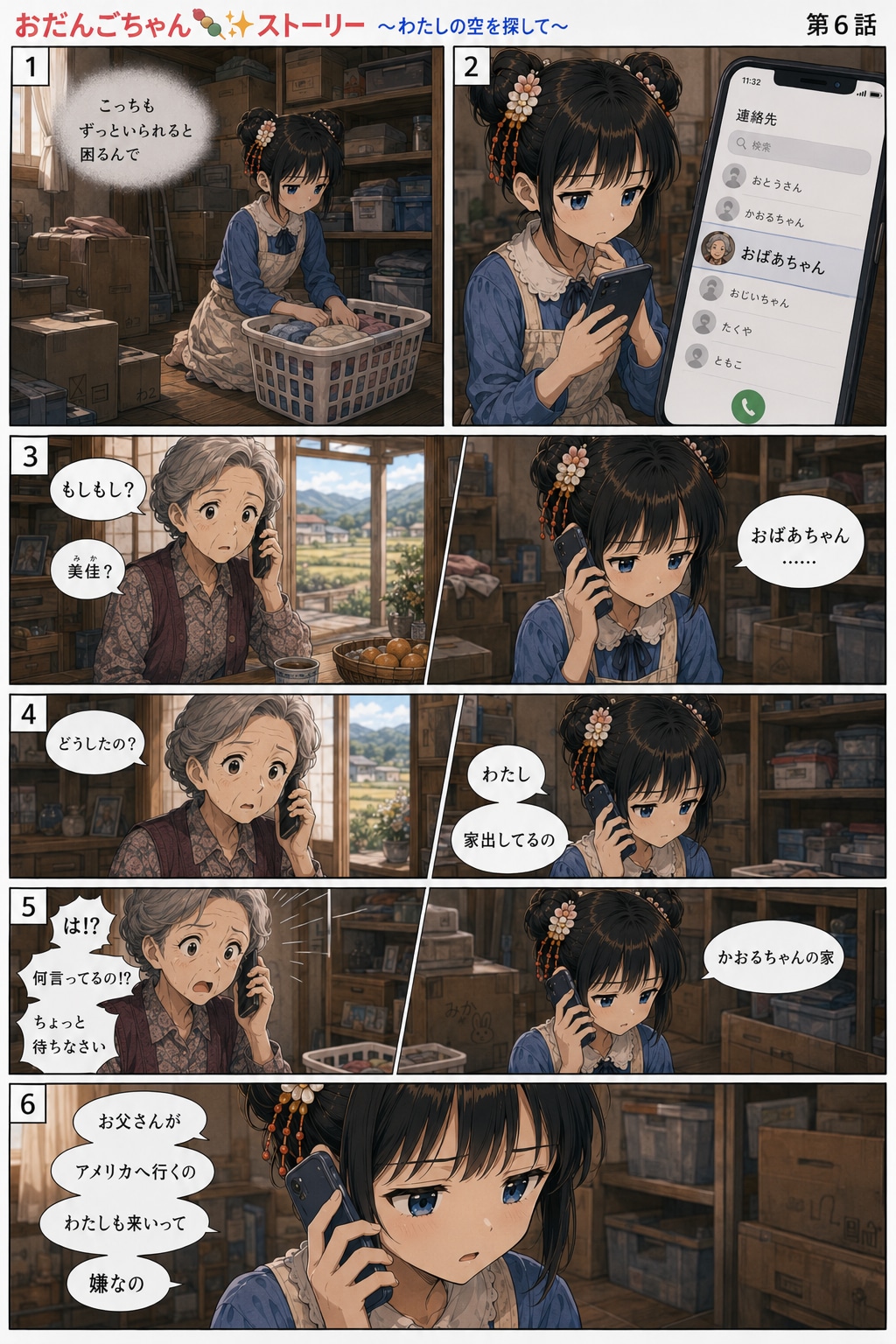 おだんごちゃん🍡✨ストーリー第６話