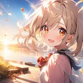湖畔でピクニック 2枚目