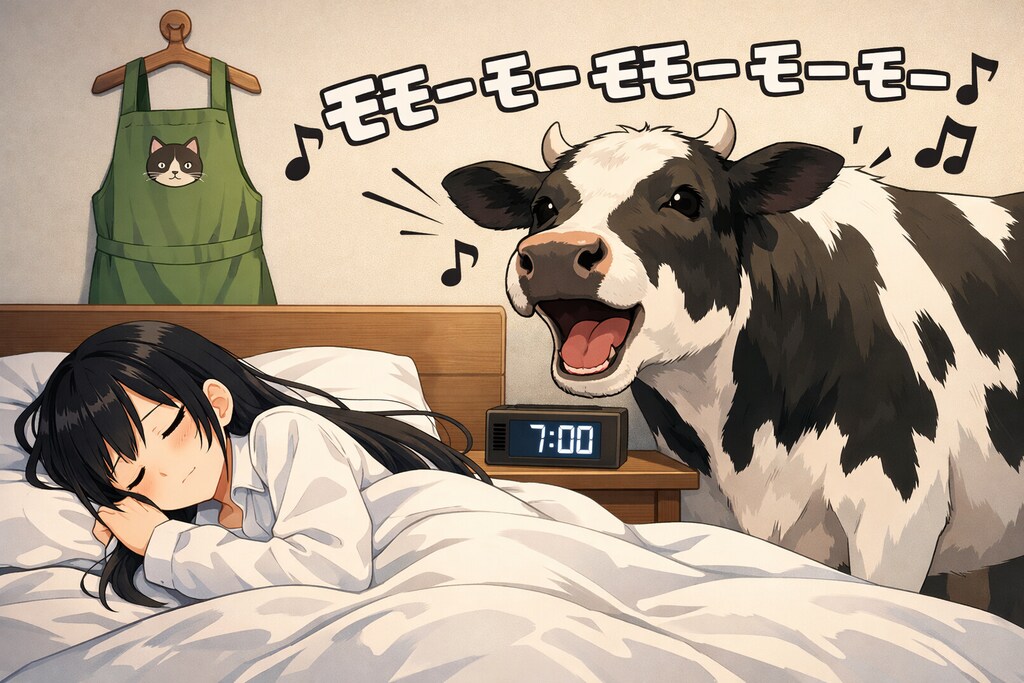 ⏰応援モーニングコール１