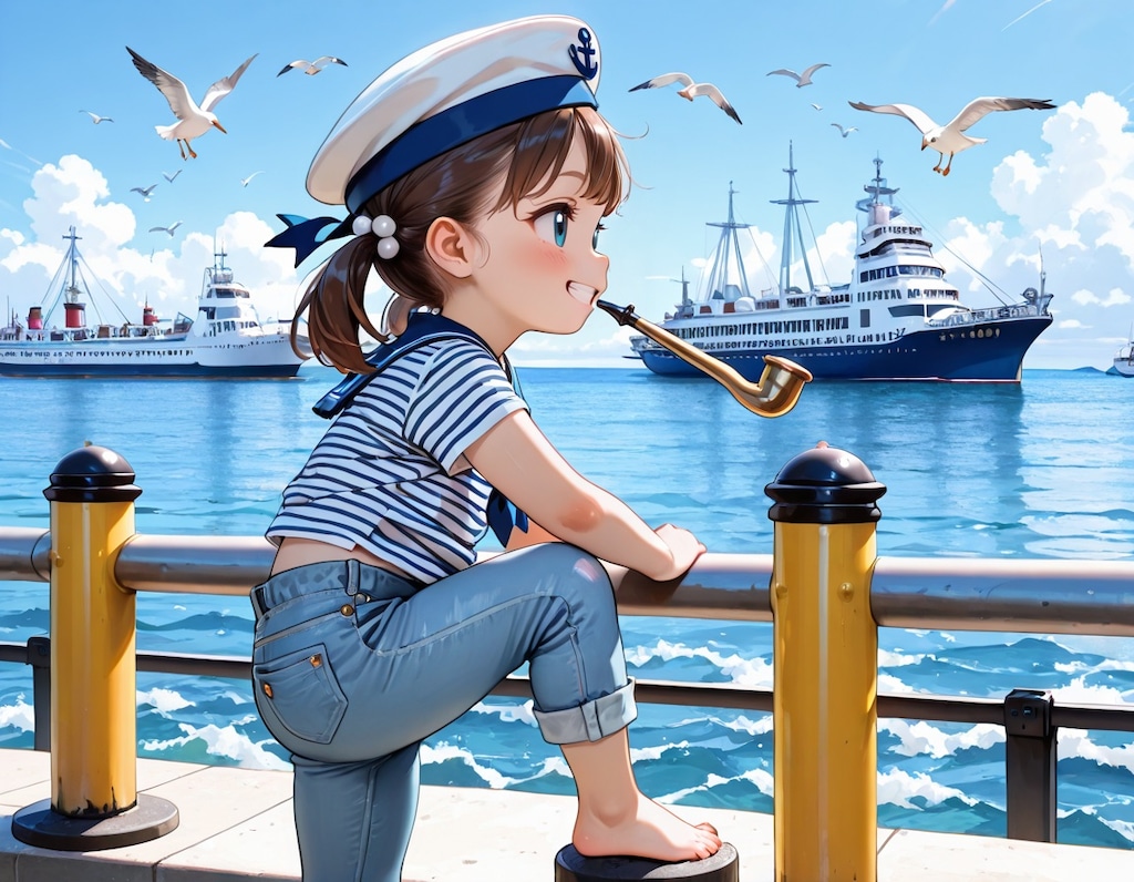 波止場だよ、お父つぁん