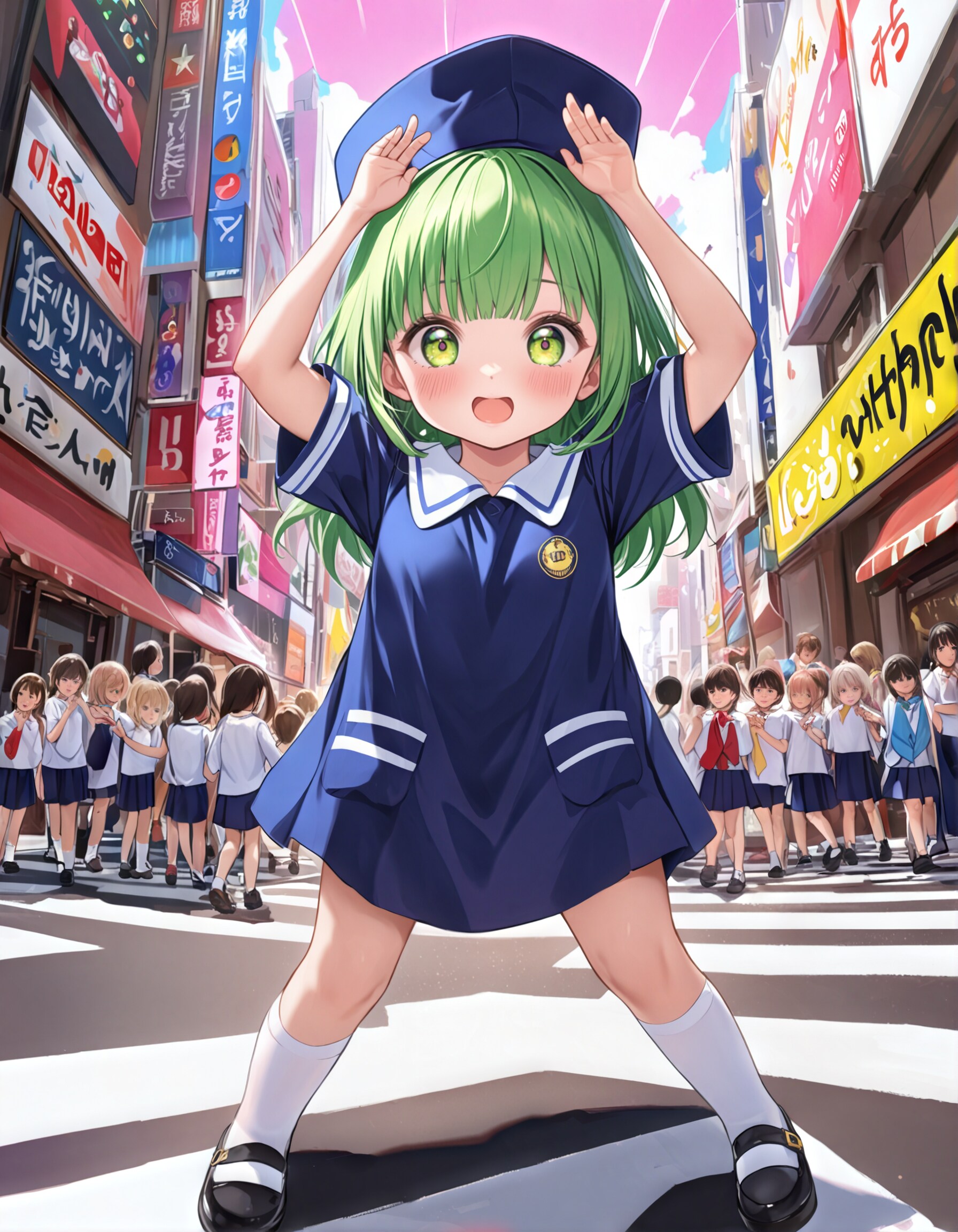 こうさてんはてをあげて
