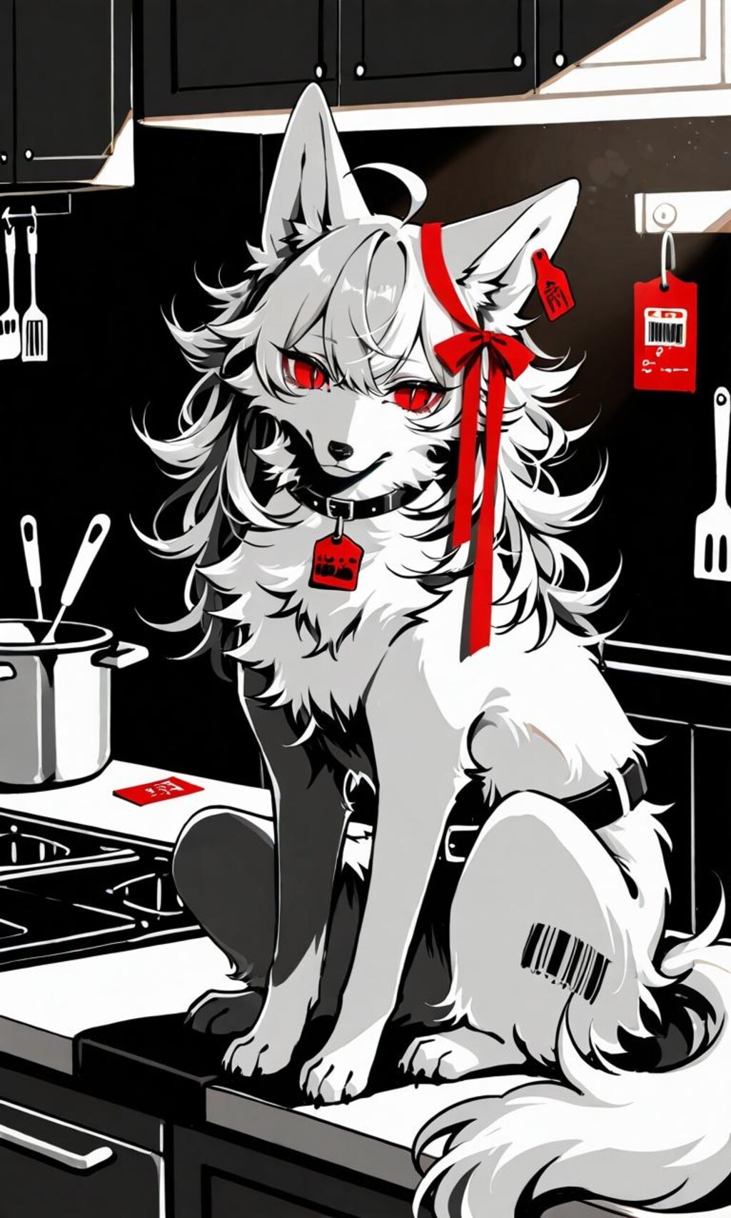 正体不明の狼さん