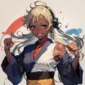 笑った顔の戦闘態勢 7枚目
