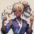 笑った顔の戦闘態勢 6枚目