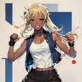 笑った顔の戦闘態勢 2枚目