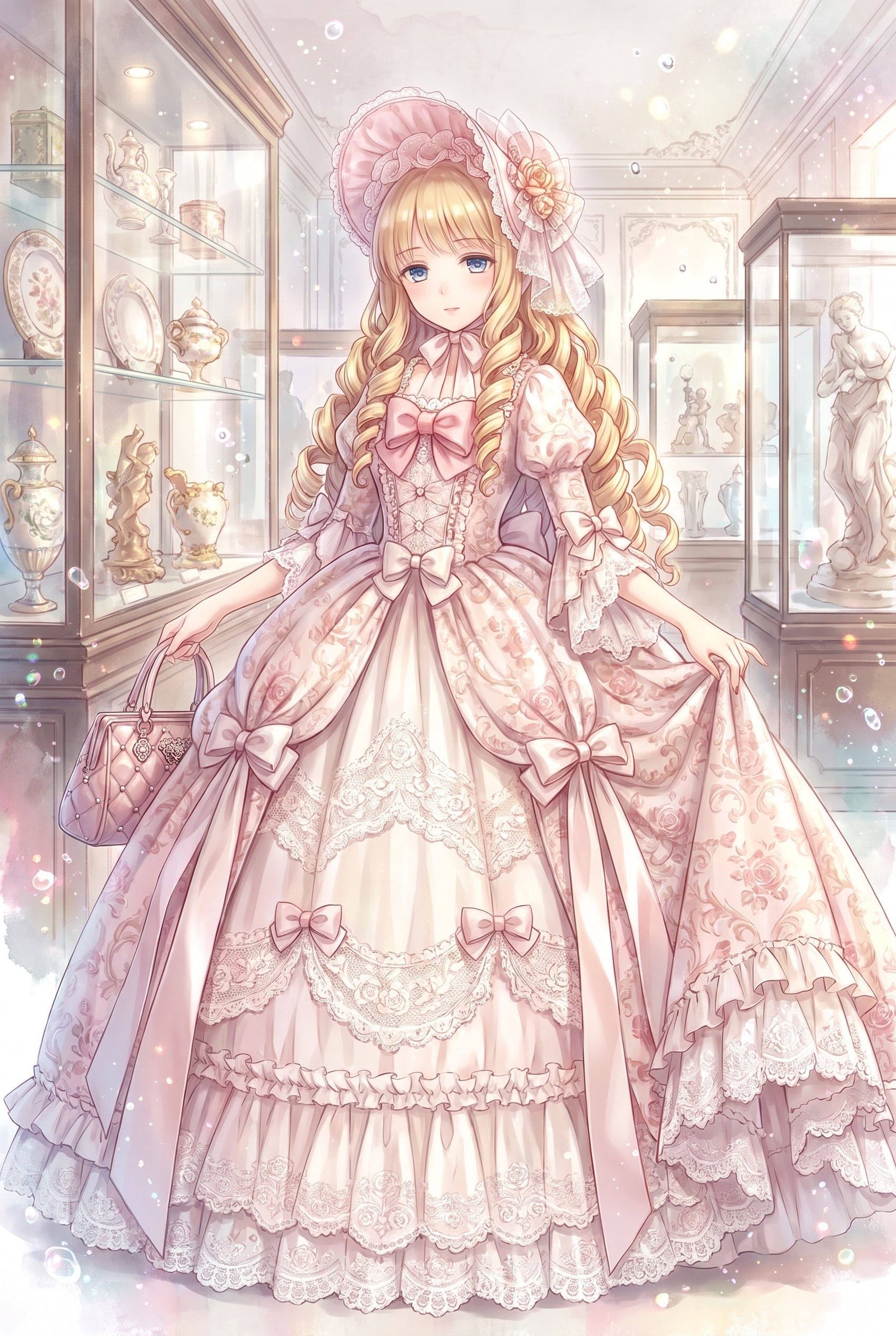 薔薇絹の少女 | の人気AIイラスト・グラビア