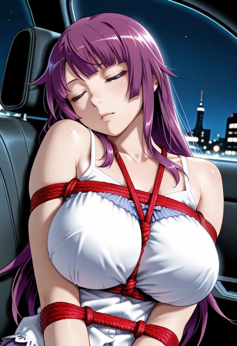 ひたぎをクロロホルムで眠らせ拉致監禁中出しレイプ