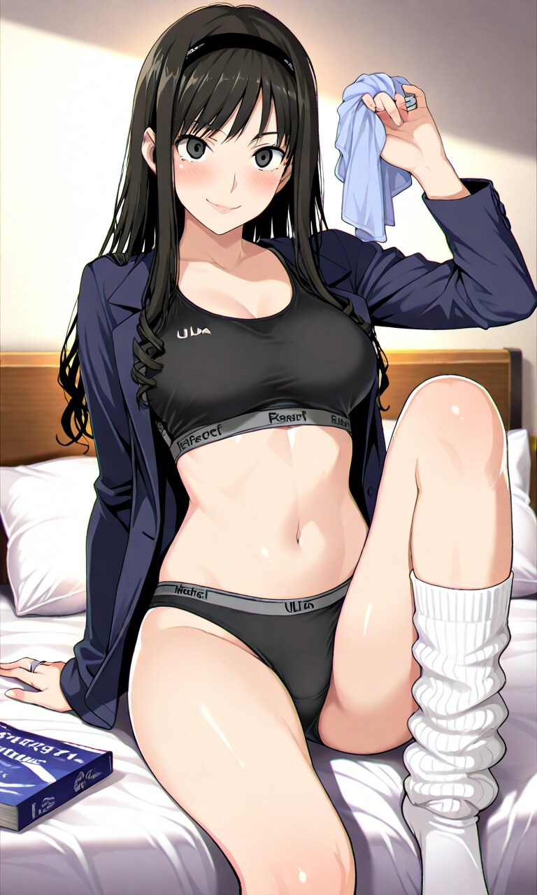 一昔前のファッションのはるかさん
