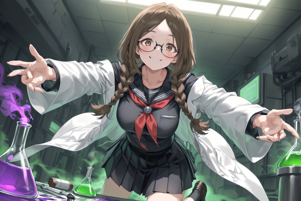 怪演！？マッドサイエンティストしおりさん