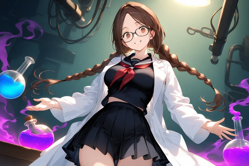 怪演！？マッドサイエンティストしおりさん