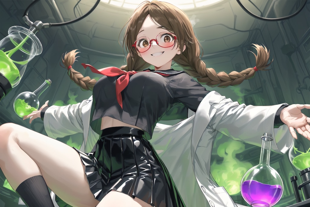 怪演！？マッドサイエンティストしおりさん