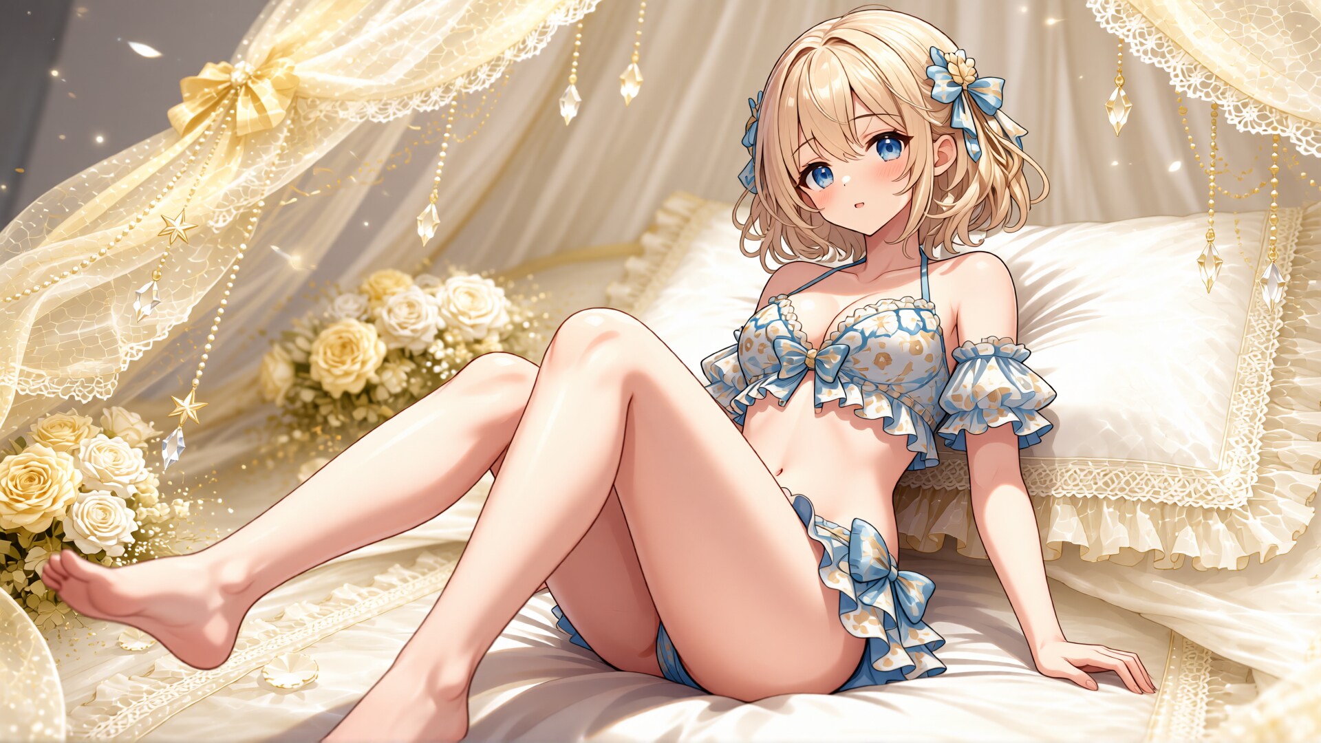 金髪少女と水着　その12-7