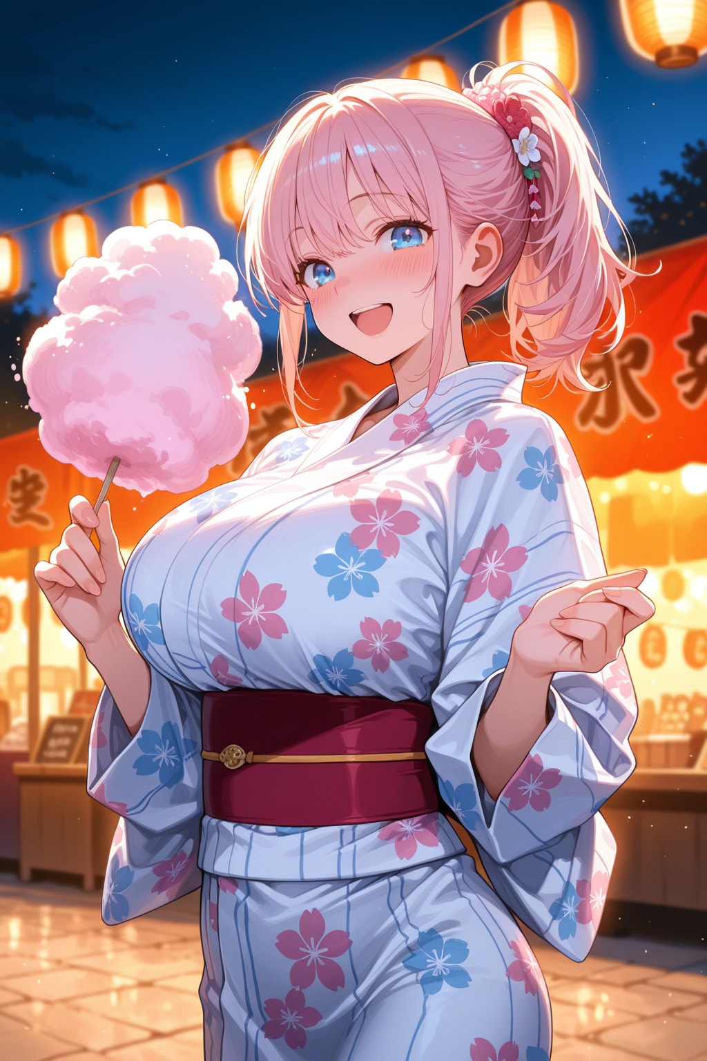 夏祭り 葵先輩