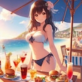 テラスでご飯② 5枚目