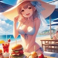 テラスでご飯② 8枚目