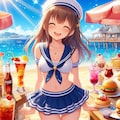 テラスでご飯② 10枚目