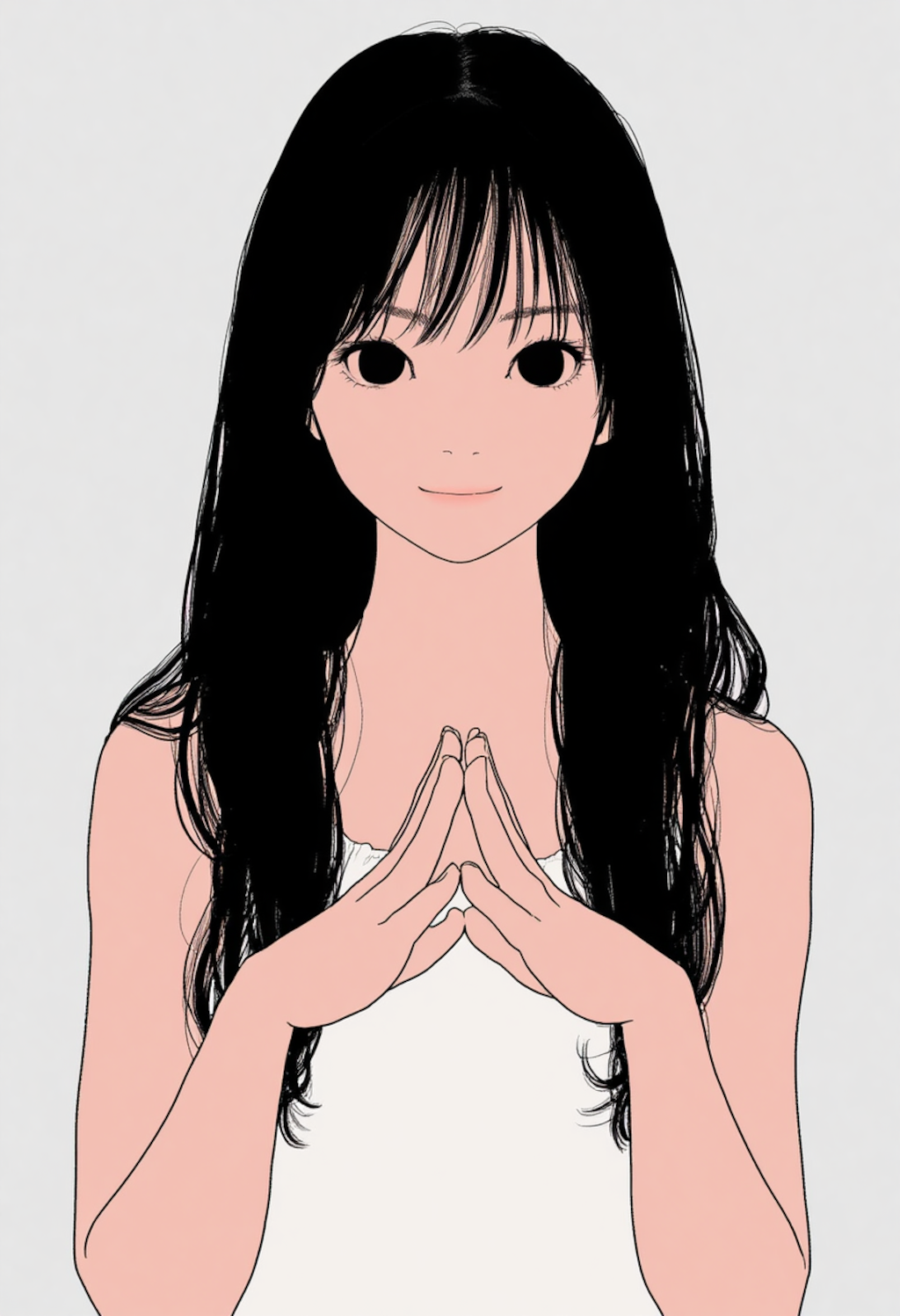 女性（flat color 5）