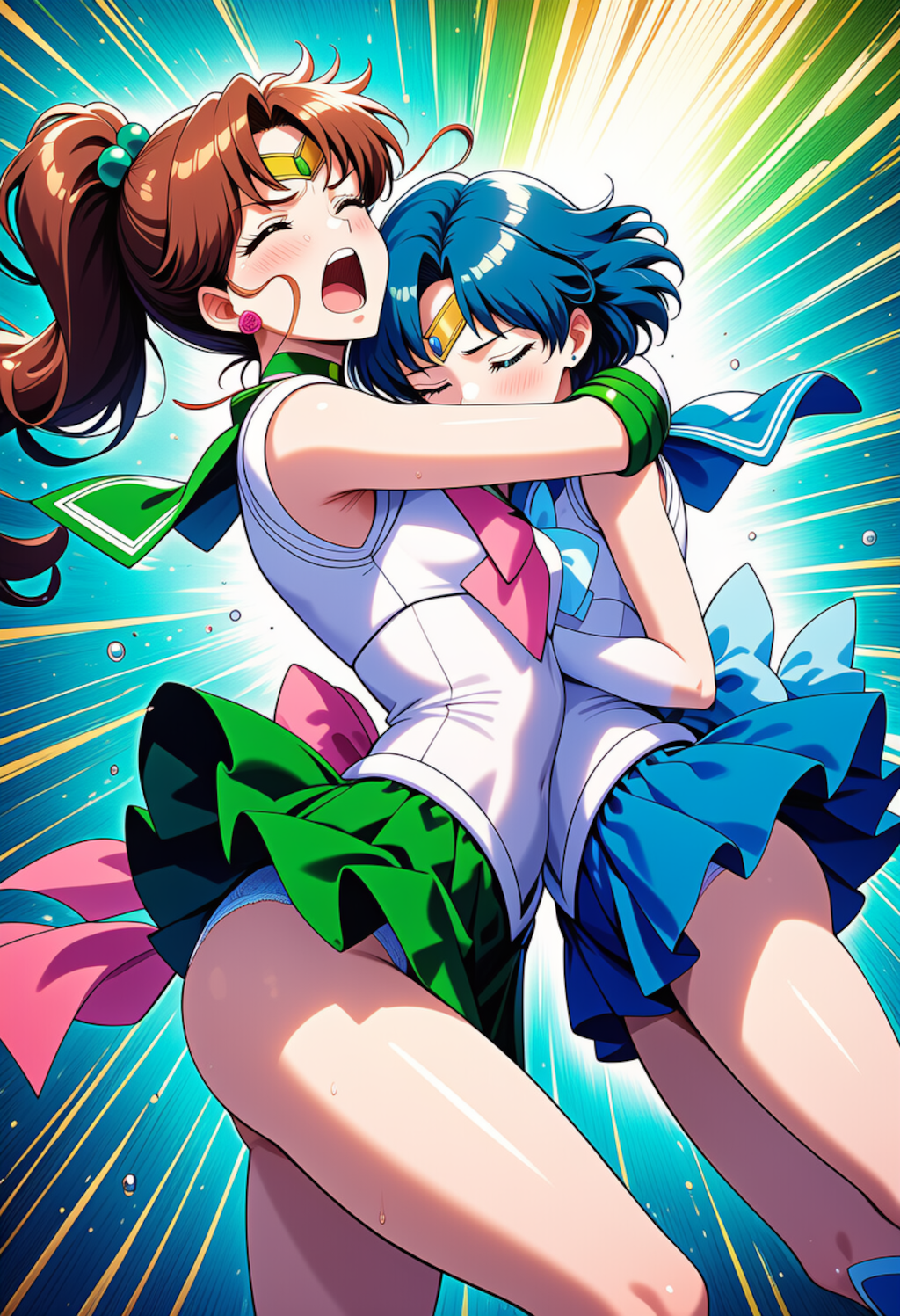 マーキュリーを庇って…