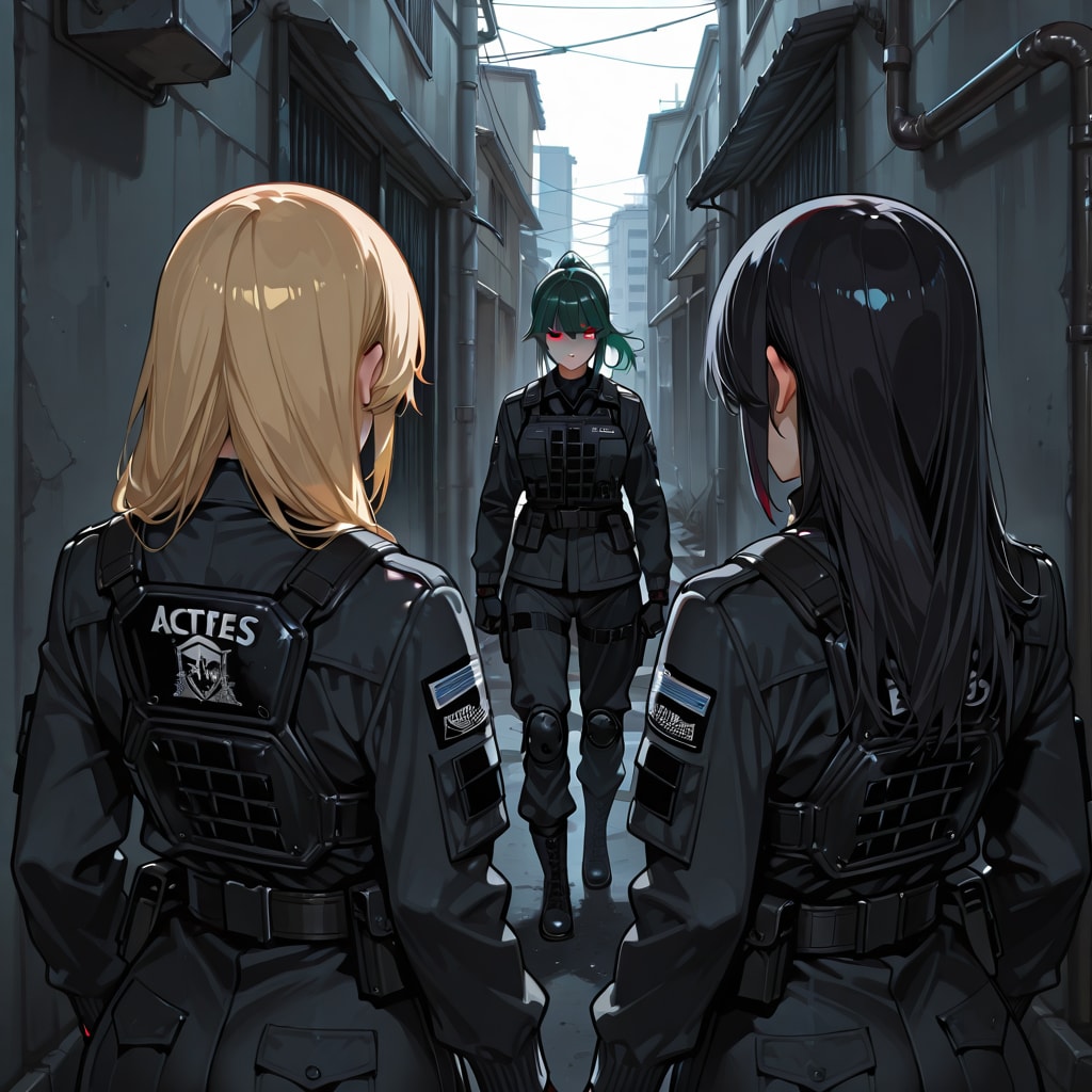 挿絵用。敵戦闘員