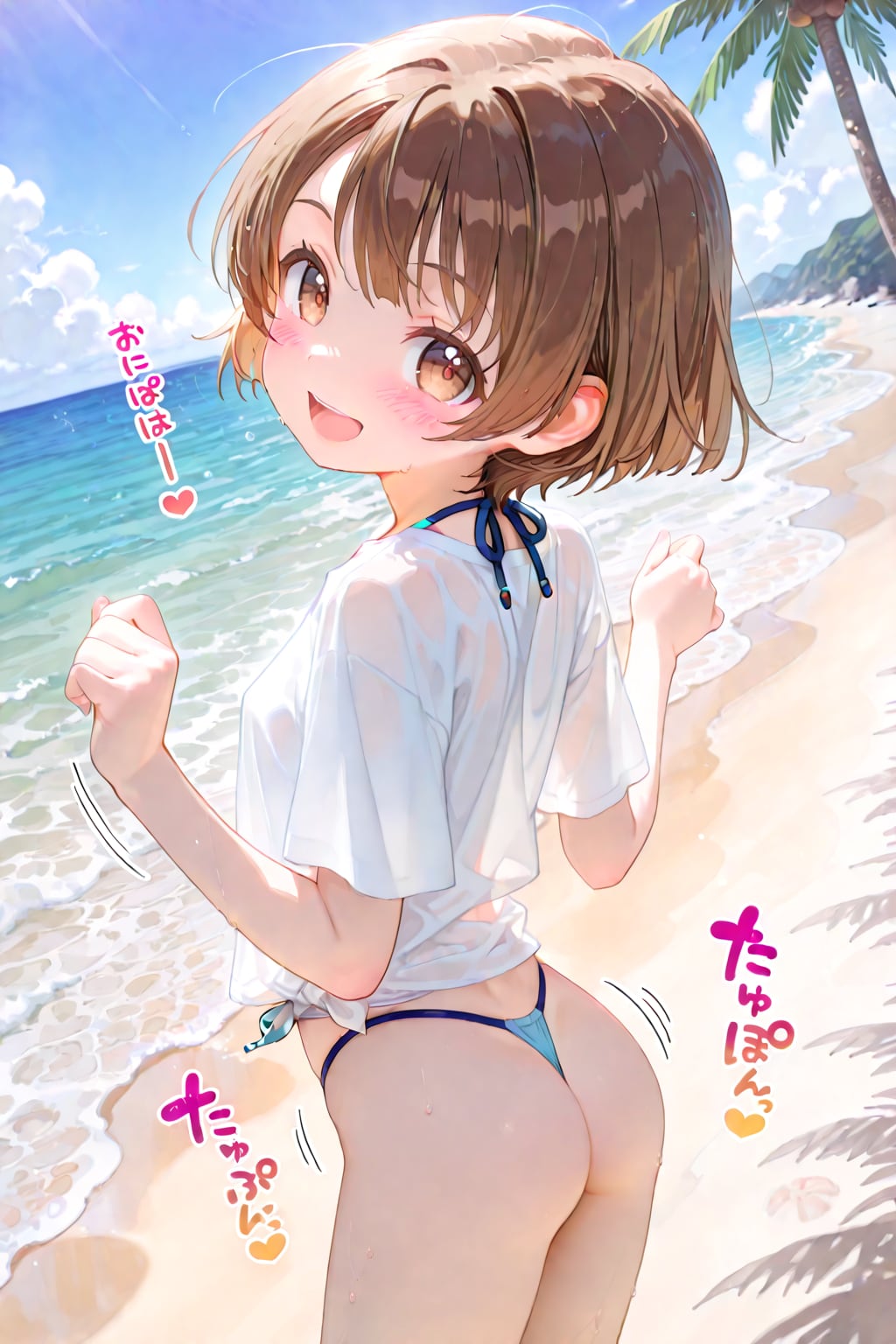 リゾートビーチでちょっと冒険しちゃいました、二日目もよろしくお願いします♪byコフィちゃんｗ