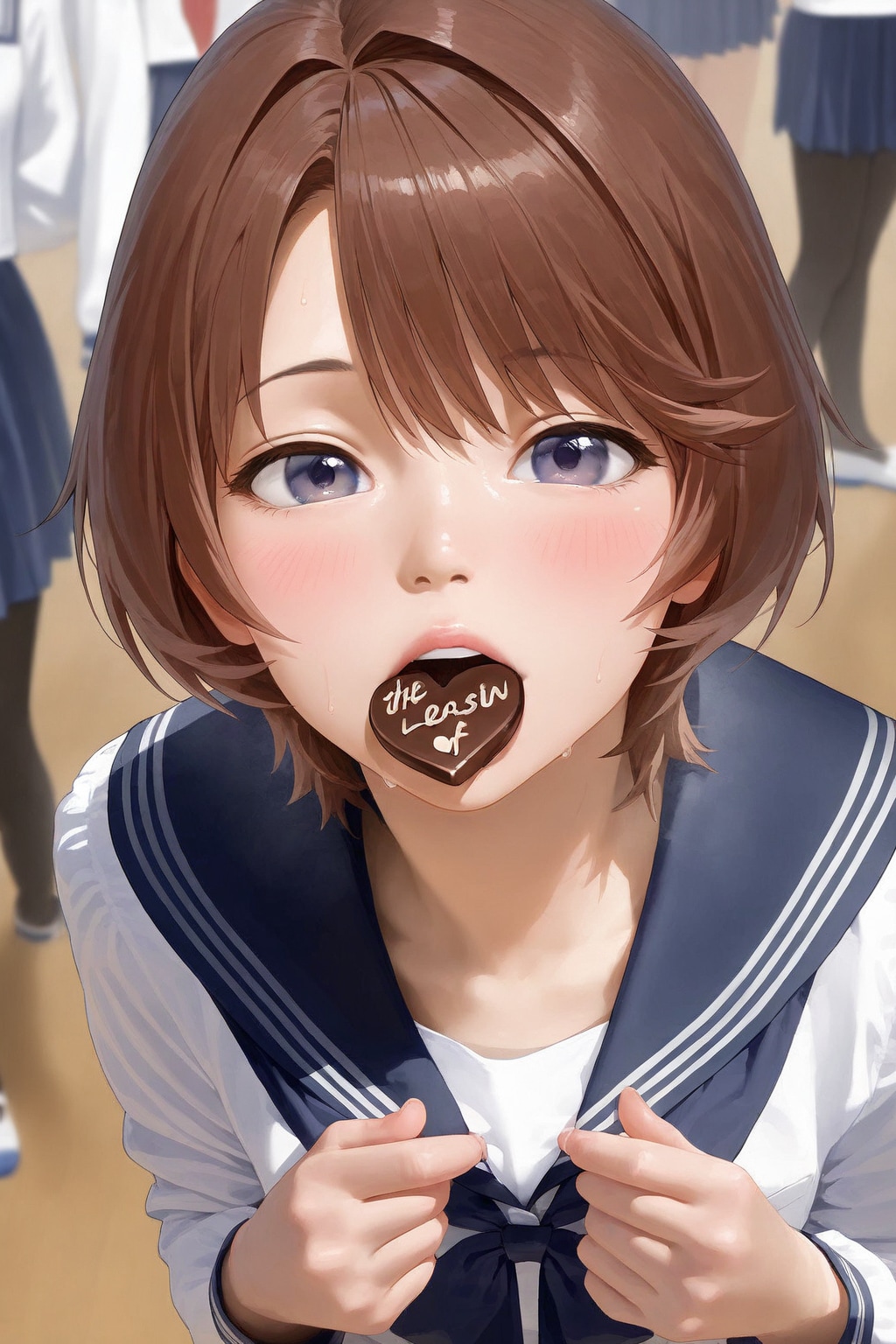 唇ごと奪って！