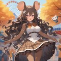 褐色の妖精 遊園地へ行く💕（その2） 2枚目
