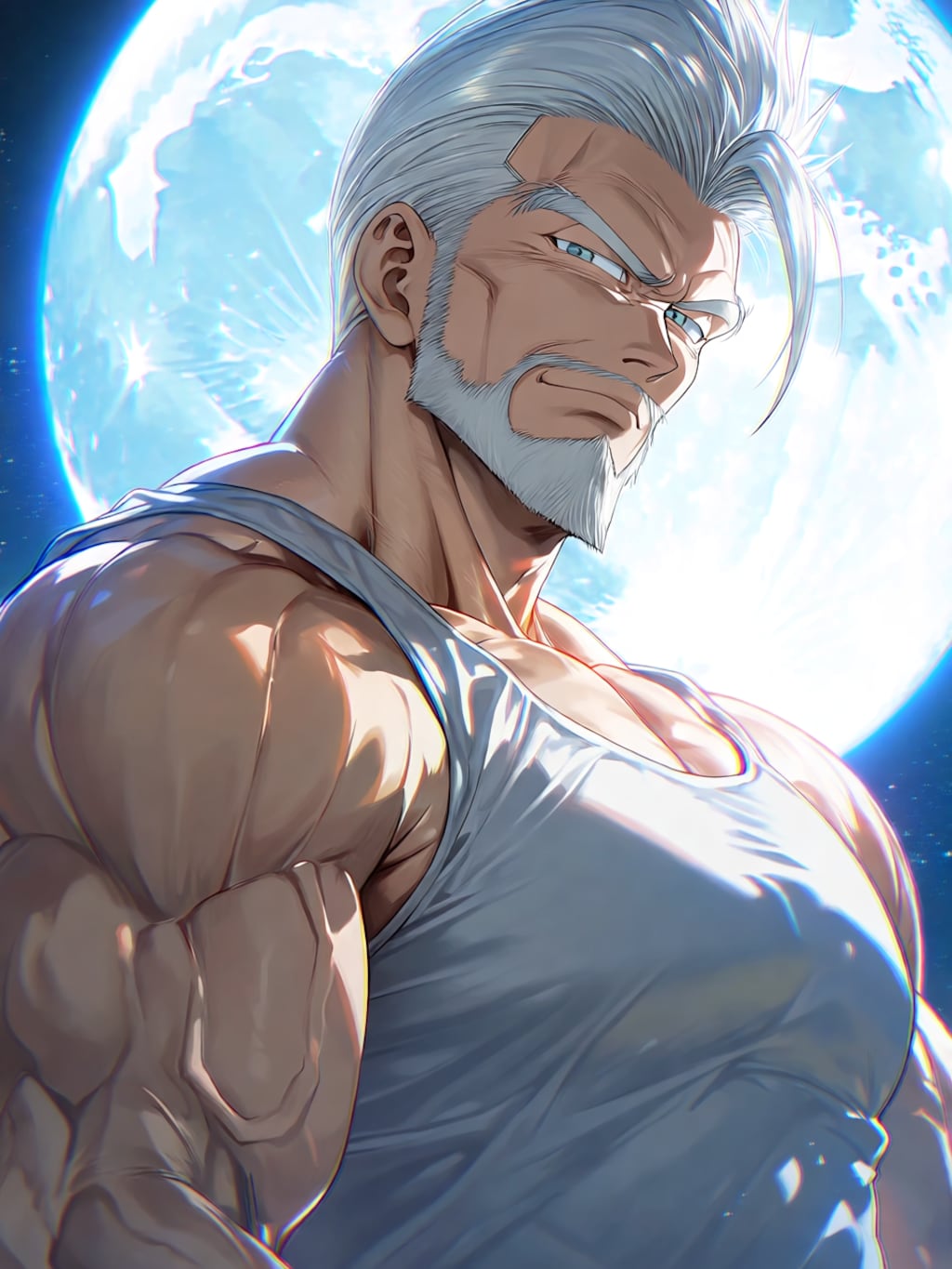 月下のジジイ