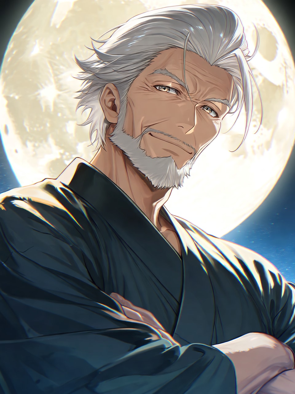 月下のジジイ