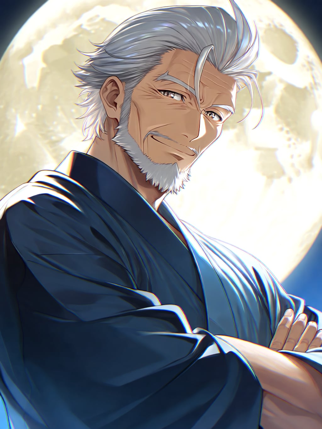 月下のジジイ