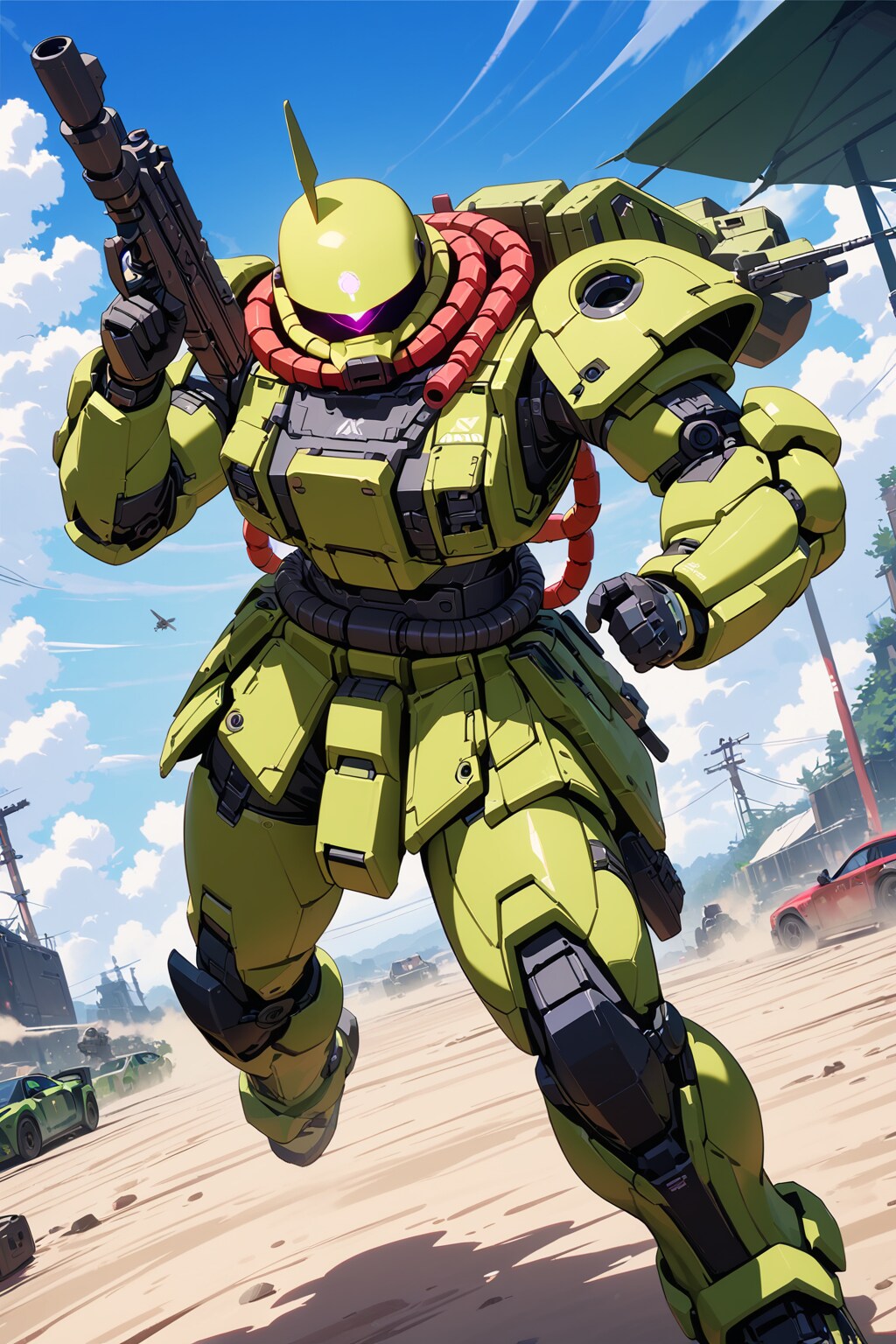 ザク風モビルスーツ