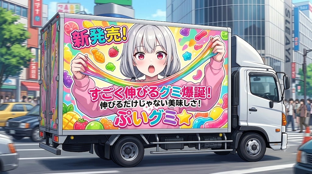 アイちゃんのアドトラック
