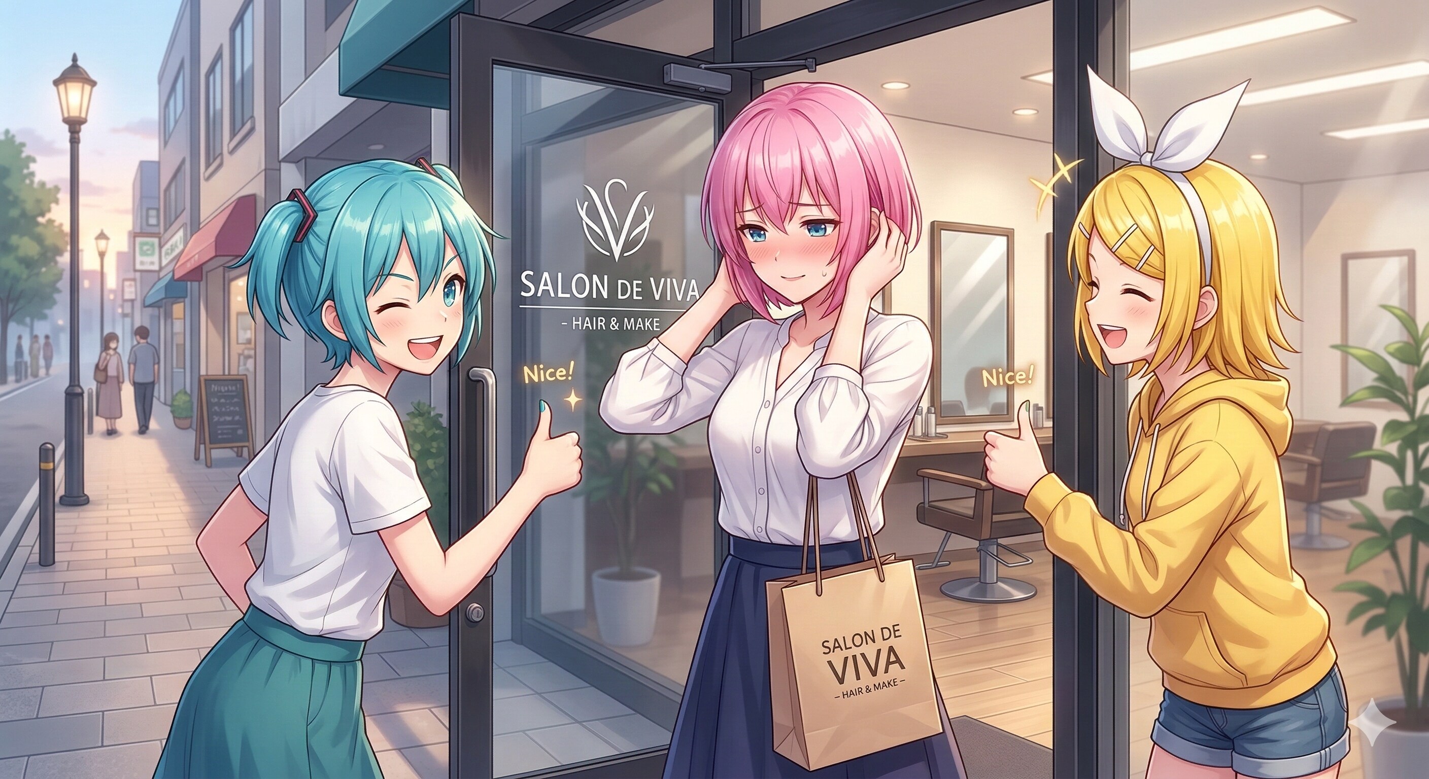 ルカさん イメチェンしてみた😁👍️ | の人気AIイラスト・グラビア