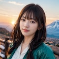 山と日の出 6/10 6枚目