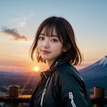山と日の出 6/10 4枚目