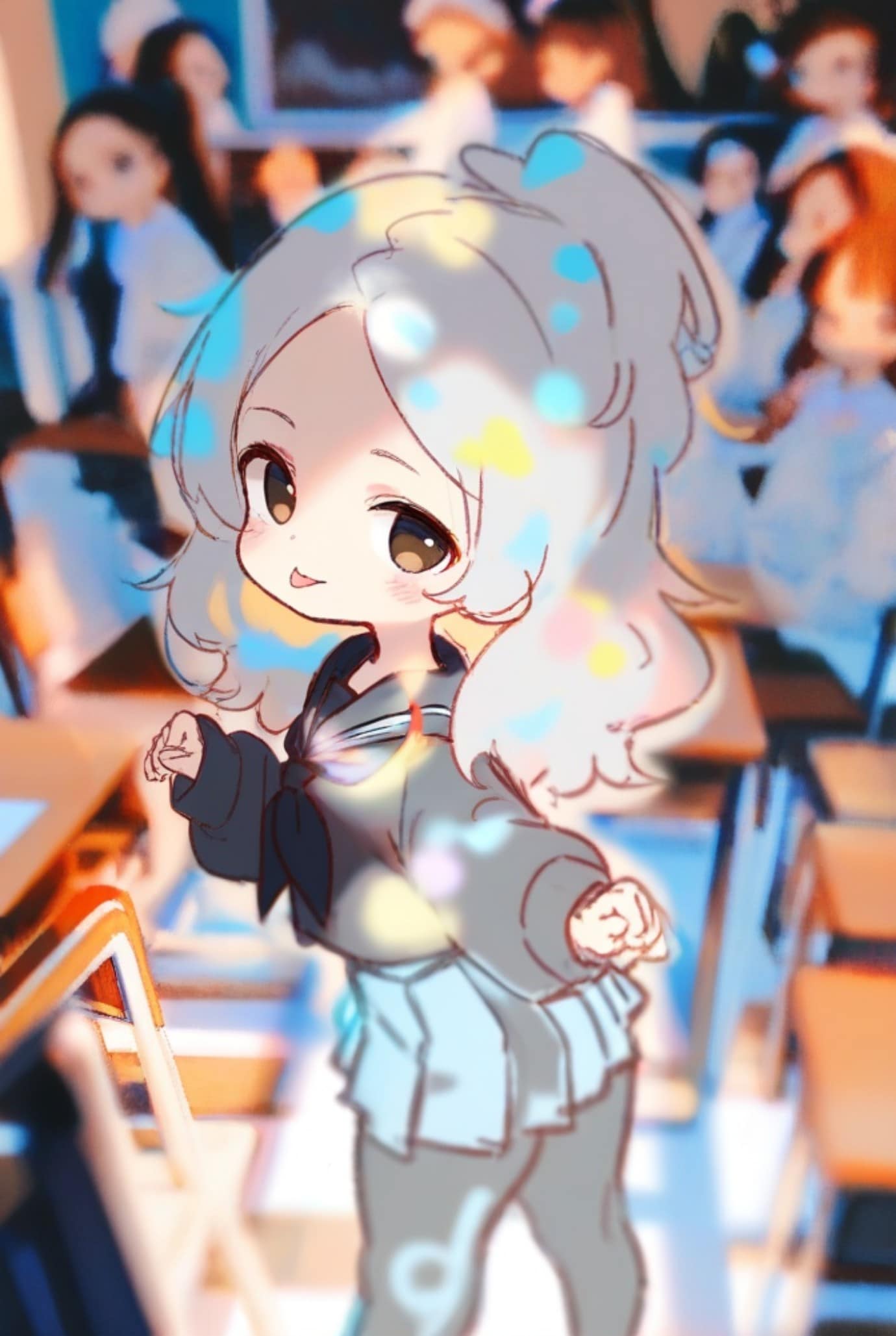 白髪ちゃん