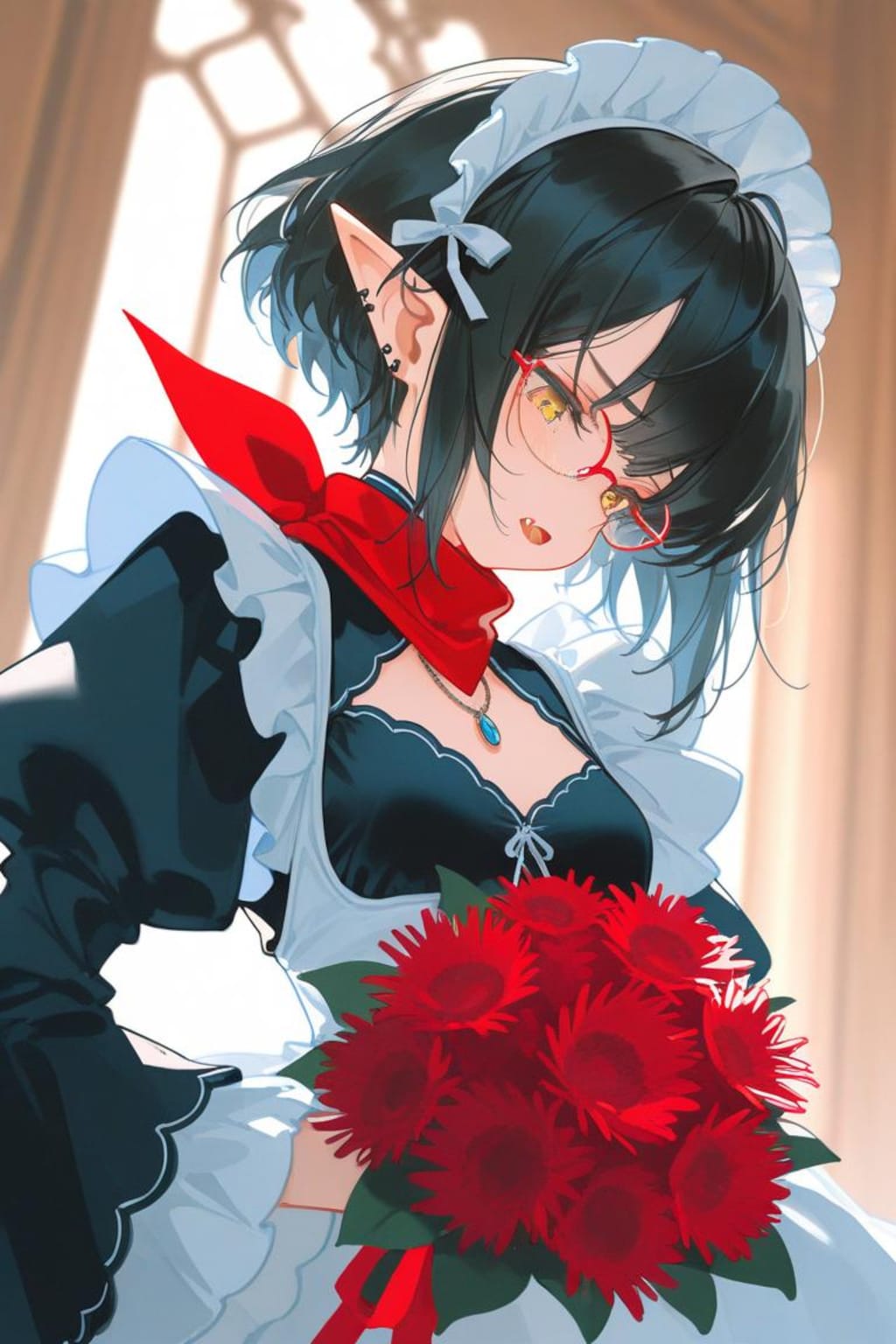 A bouquet of carnations