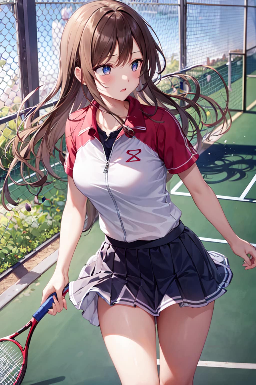 テニス部の彼女