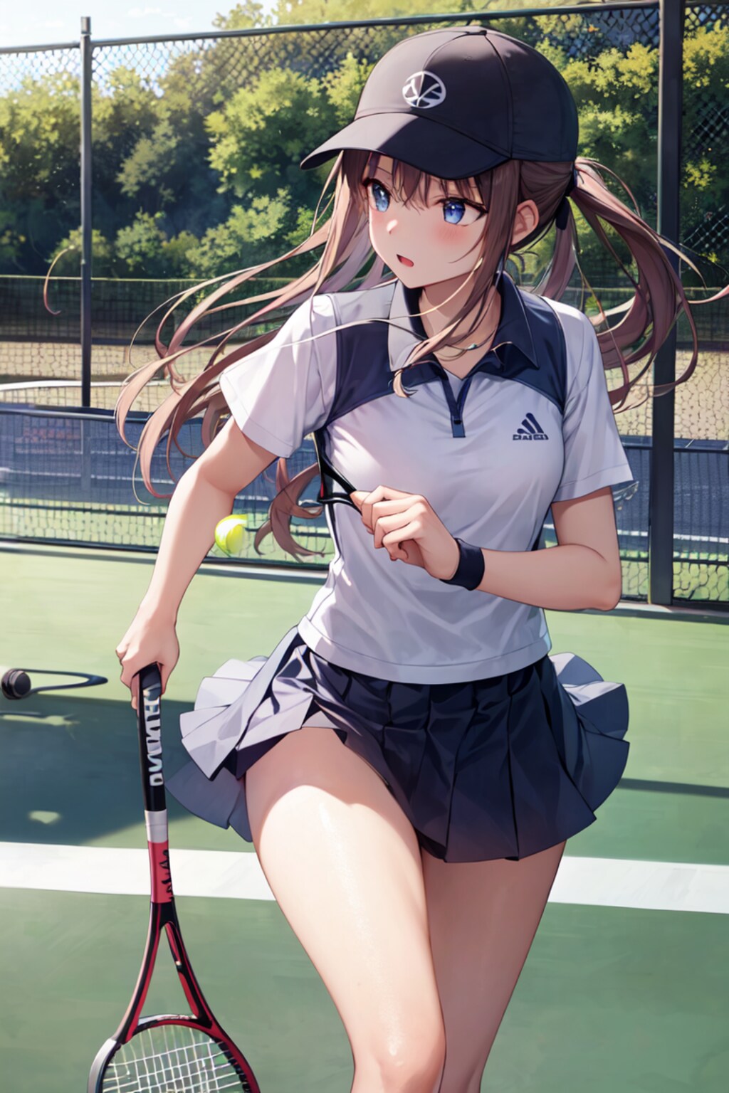 テニス部の彼女