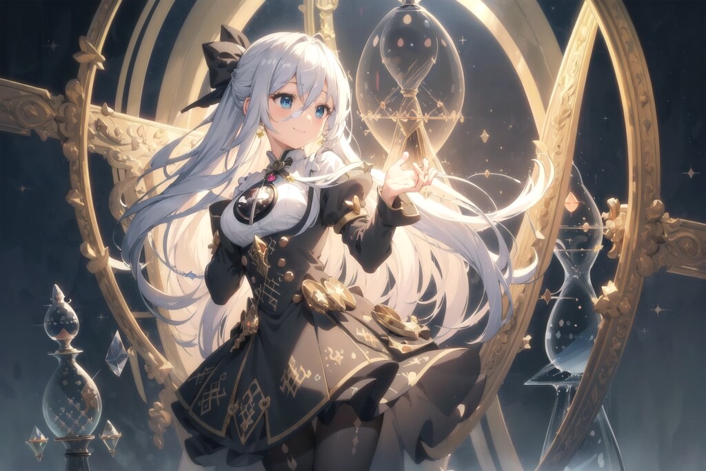 時を戻す魔法少女！（ちちぷい生成）