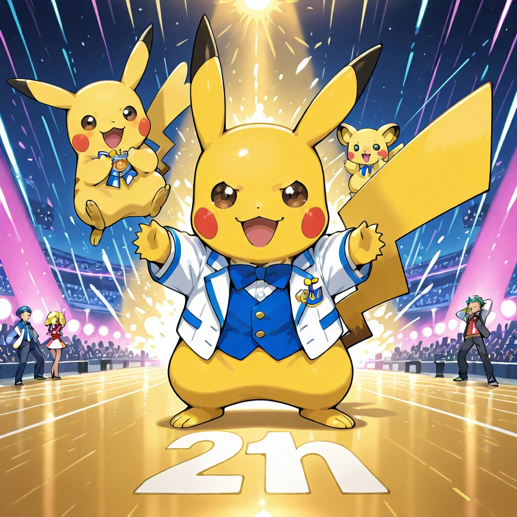 ピカチュウ　ポケモン30周年記念絵　2026/2/27