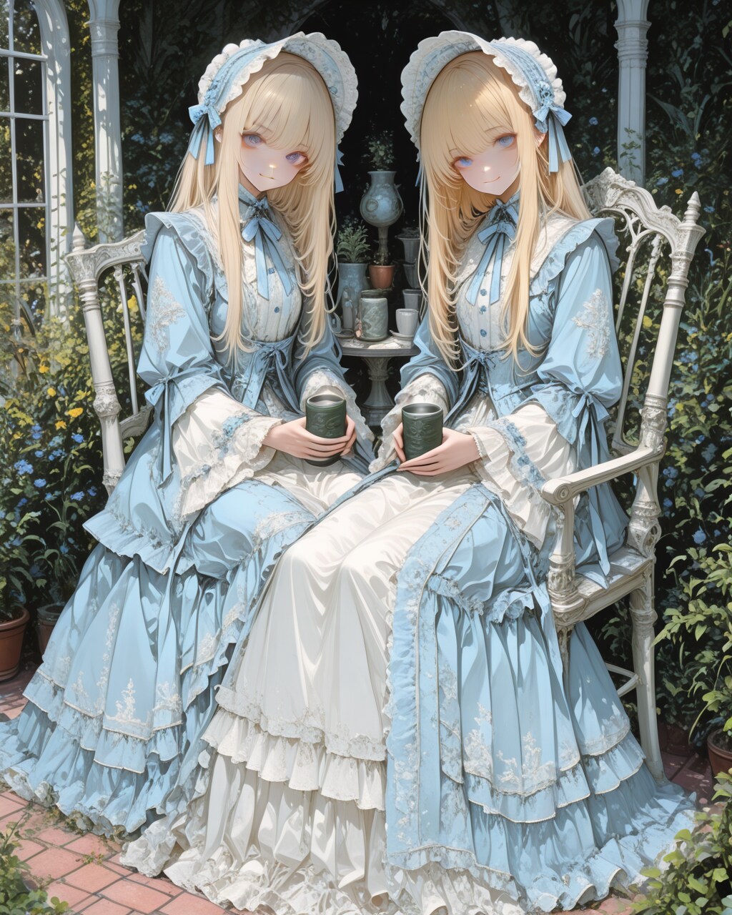 日本茶にハマるお嬢様