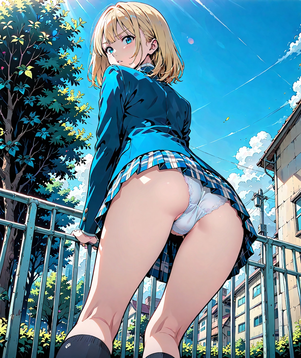 Panty shot 36