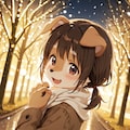 Xでひたすら楽しそうなケモノちゃん 4枚目