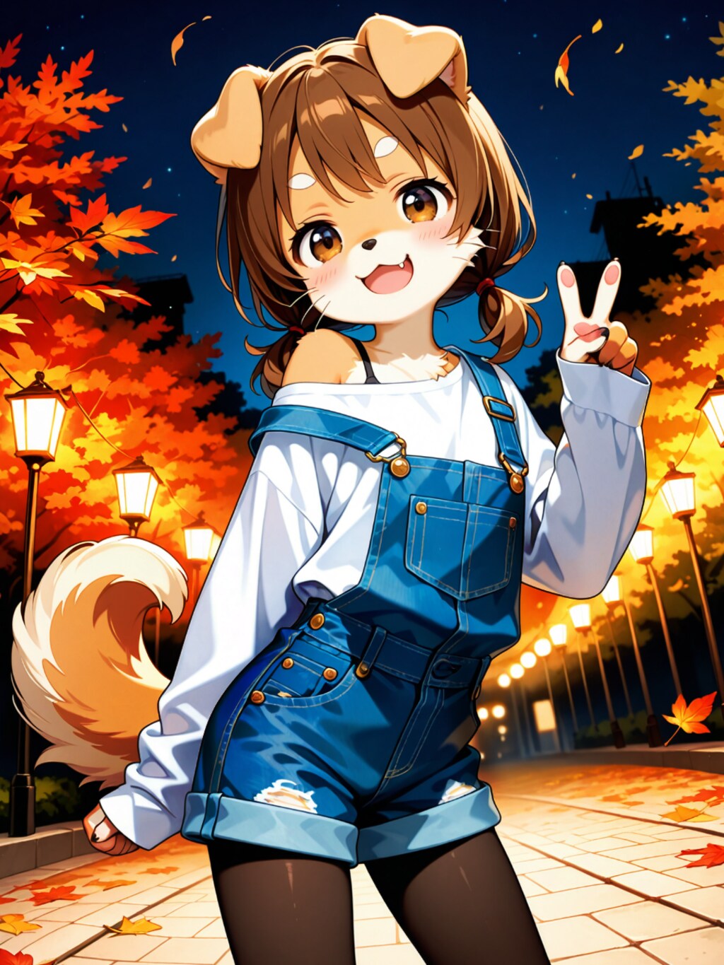 Xでひたすら楽しそうなケモノちゃん