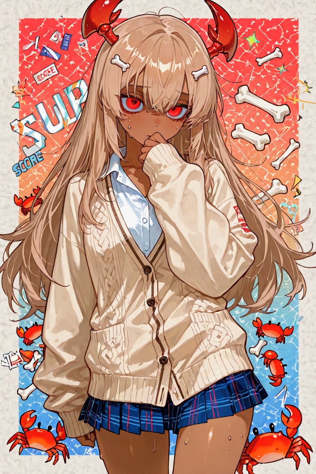 病んでる⁉️おにくちゃん🍖01